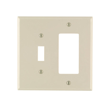 LEVITON Walplat Togdec 2G Lt Alm PJ126-00T